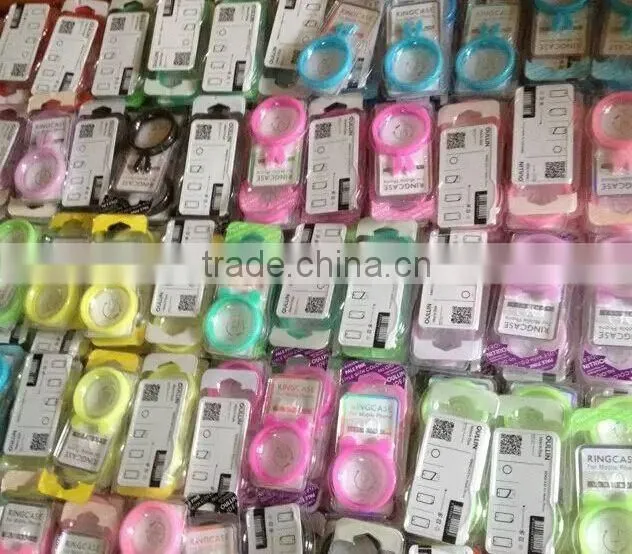 silicone Universal Luminous Wristbands Design Bumper Cases for mobile Phone