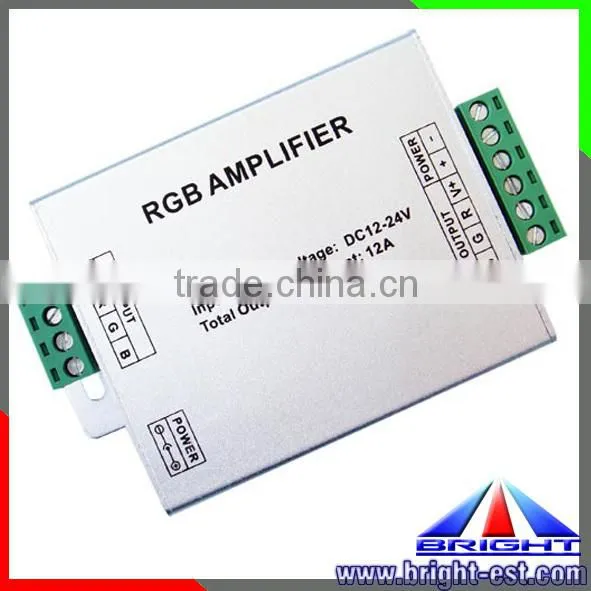 High power LED Amplifier 288W 576W,105*65*23mm 12~24V 3CHs Amplifier