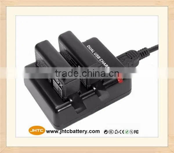 Mini USB Micro USB Dual Port AHDBT-401 Battery Charger for Go pro 4