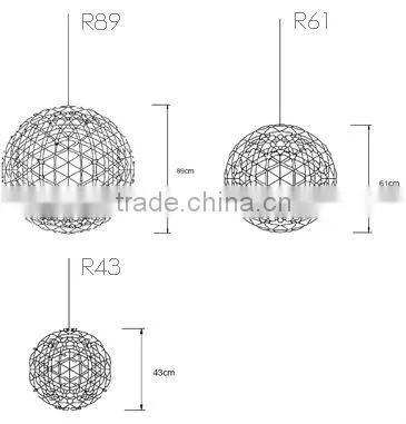Stainless Steel LED Chandeliers Italy Style Pendant Lamps