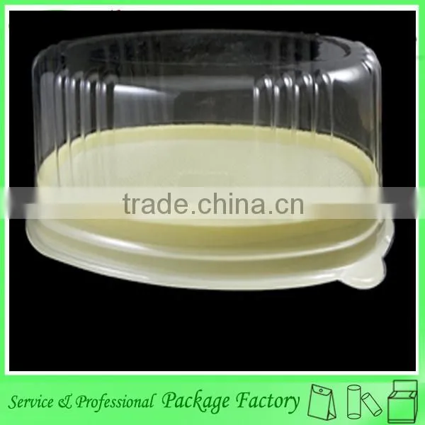 Transparent cheap blister hamburger baking tray