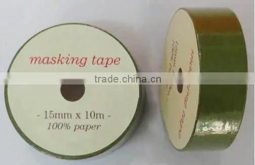 Various design custom crepe paper for masking tape