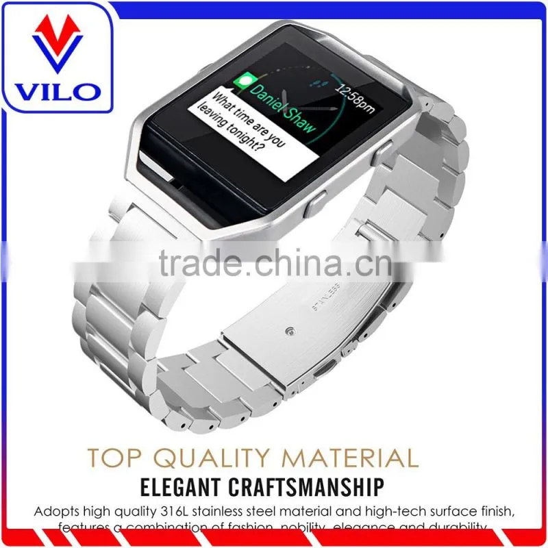 HOCO stainless steel watch band / replacement wrist band/ strap for Fitbit