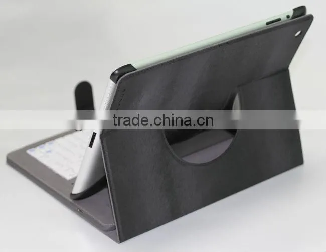 Detachable 4 in 1 Solar Power Leather Case with Bluetooth Keyboard