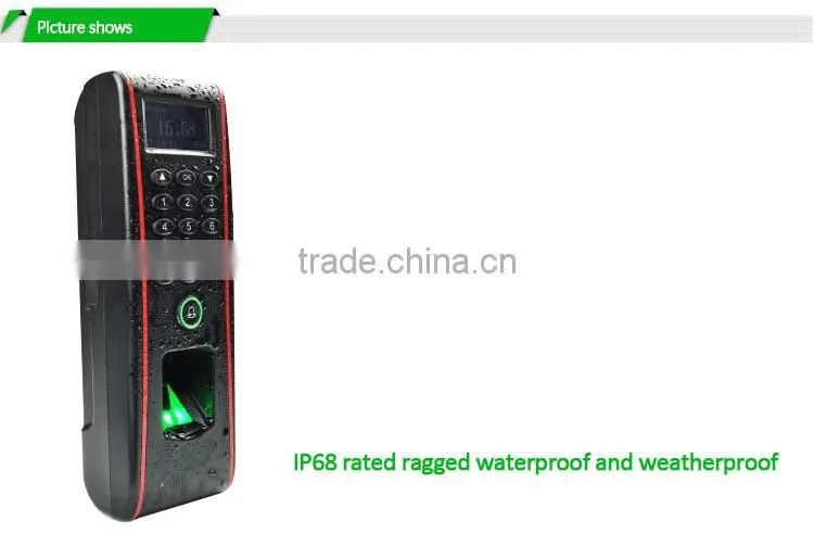 Fingerprint Entry Steel Door Access Control Lock With Water Proof Ip68 ( Hf-F17)