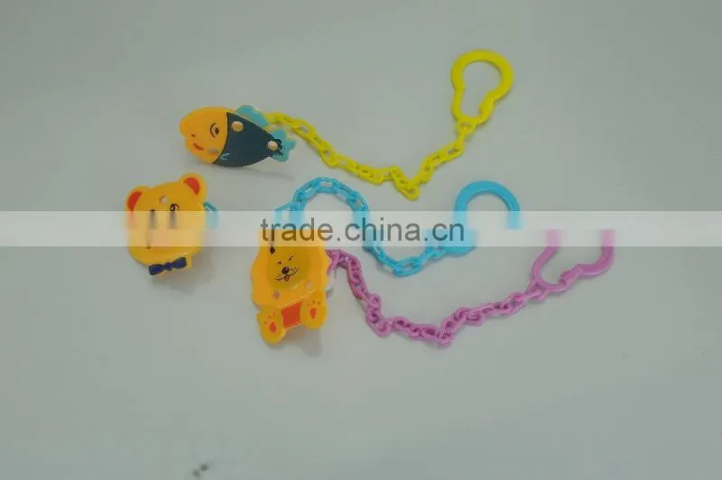 Best seller BPA free baby pacifier chain baby pacifier holder baby pacifier clip