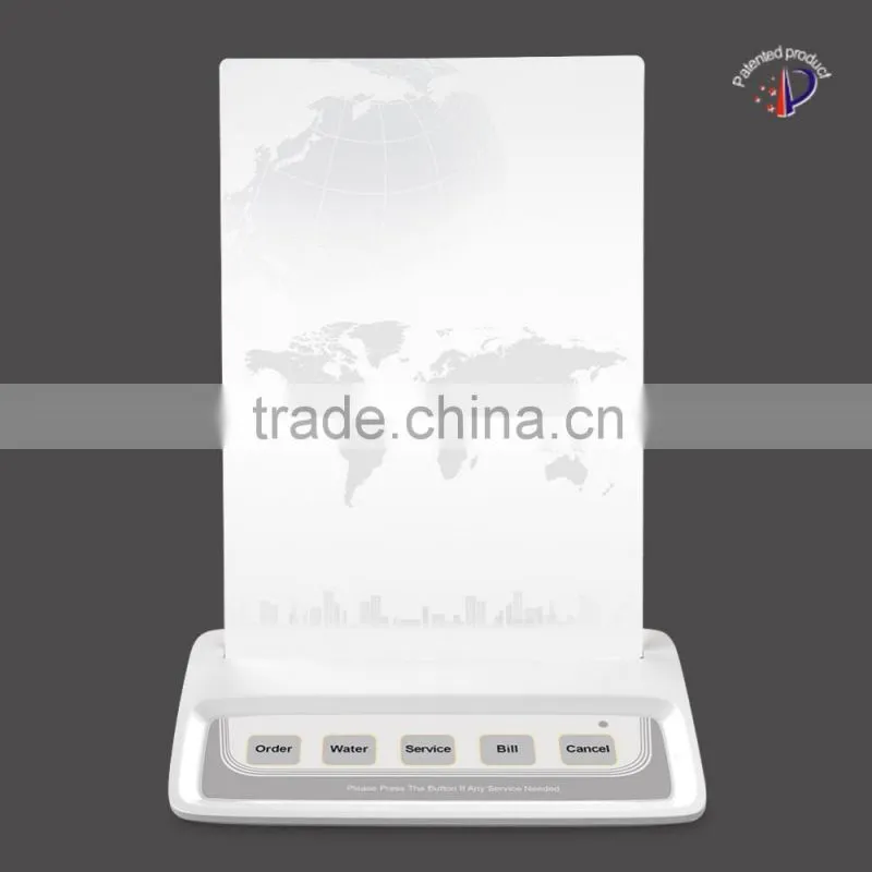 HCM150 Newest White Five Keys Wireless Call Button