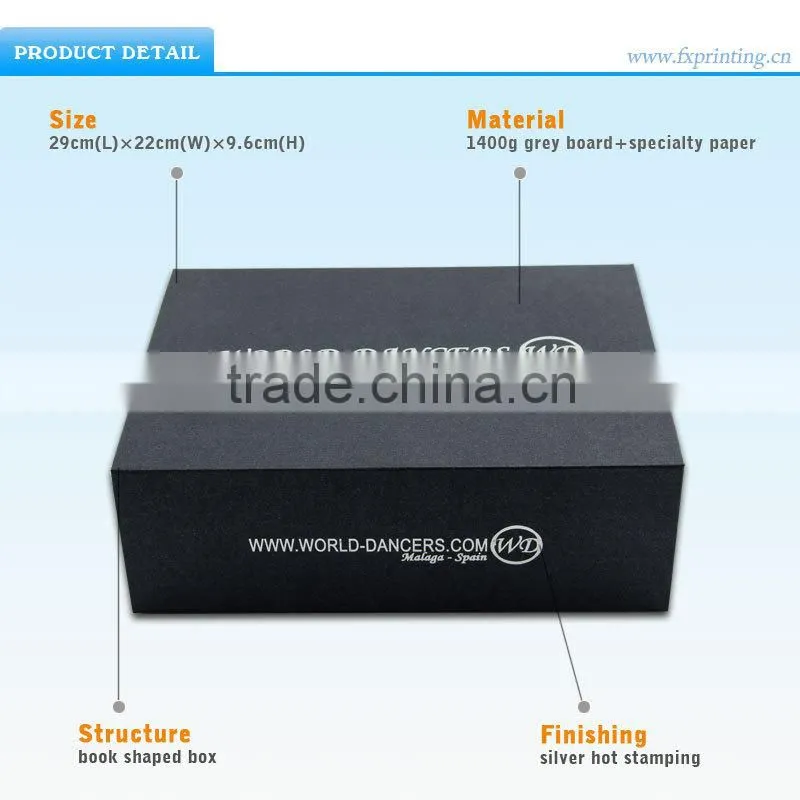 Foldable Shoe Packing Collapsible Cardboard Box