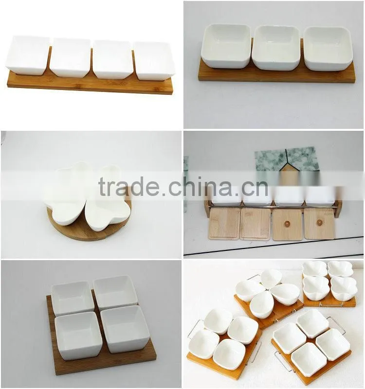 white porcelain plate for snack food