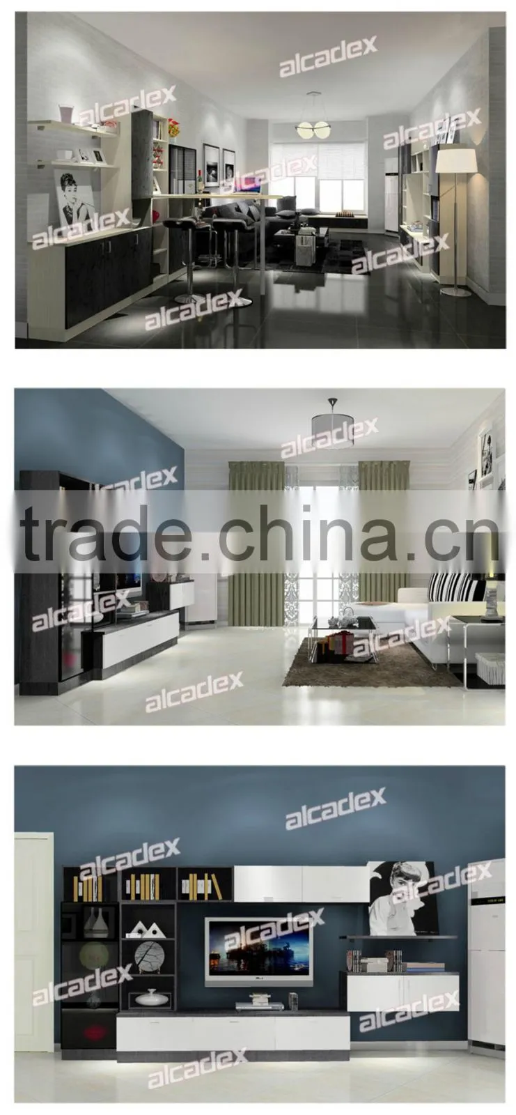 China supplier modern style hot sale kitchen dining room assemble cabinet