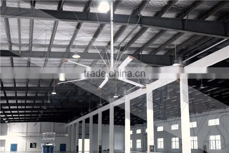 Hospital Gearless BLDC Motor Silent Large Ceiling Fan