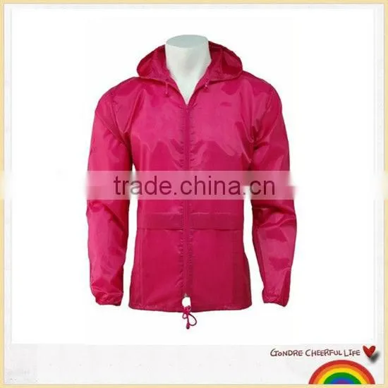 Outdoor waterproof nylon jacket for men