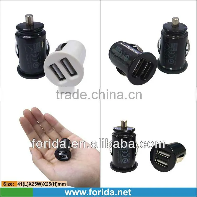 The Private Mode Dual Port USB Car Charger Can Print Logo