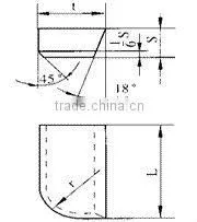 carbide cutter for application in cocal fields