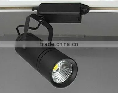 sample order accepted! 30W 24w led cob track light,led track spot light,commercial led track lamp,global track spot light led