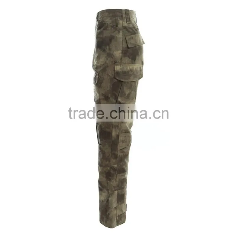 65%Polyester 35%Cotton 210g Ripstop military training pants trousers