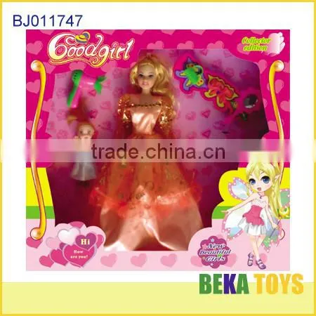 cute fashion roca doll with little kelly small dolls