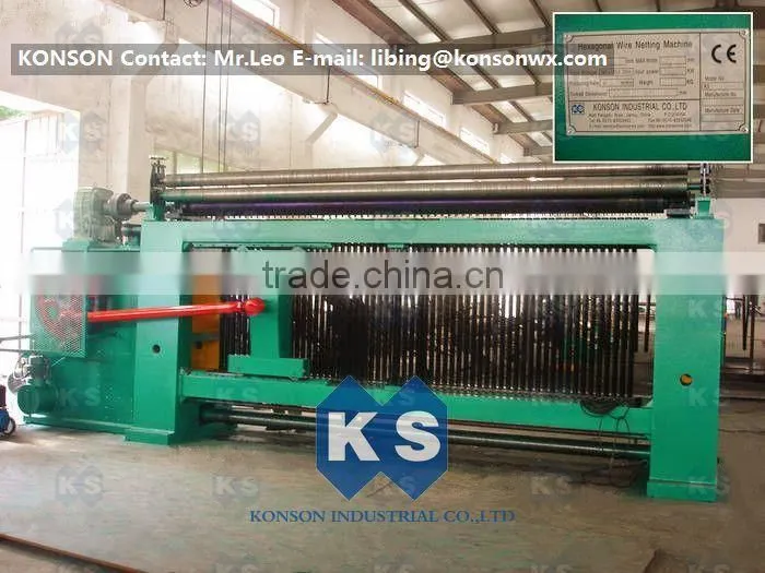 Heavy Duty Hexagonal Wire Mesh Machine