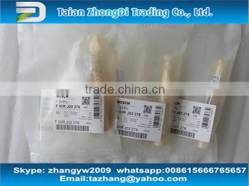 Original control valve F00RJ02278 for 0445120058