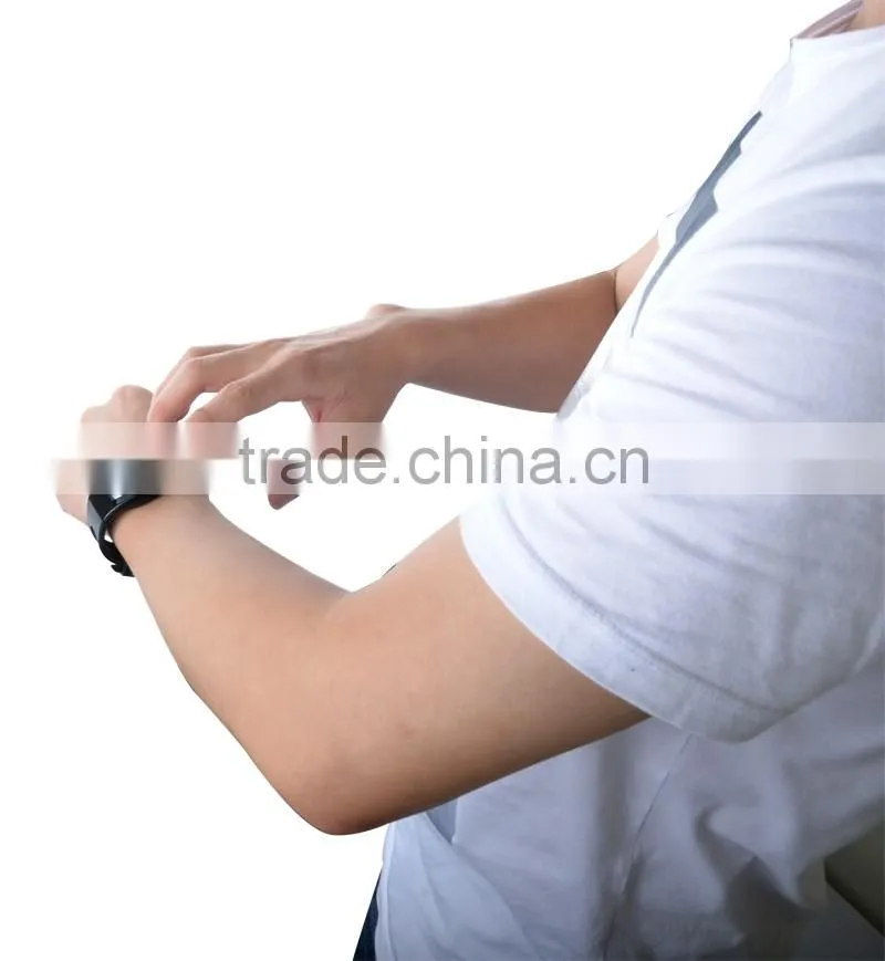 Bluetooth ce rohs smart watch with Curved E-ink Touch Screen fitness watch