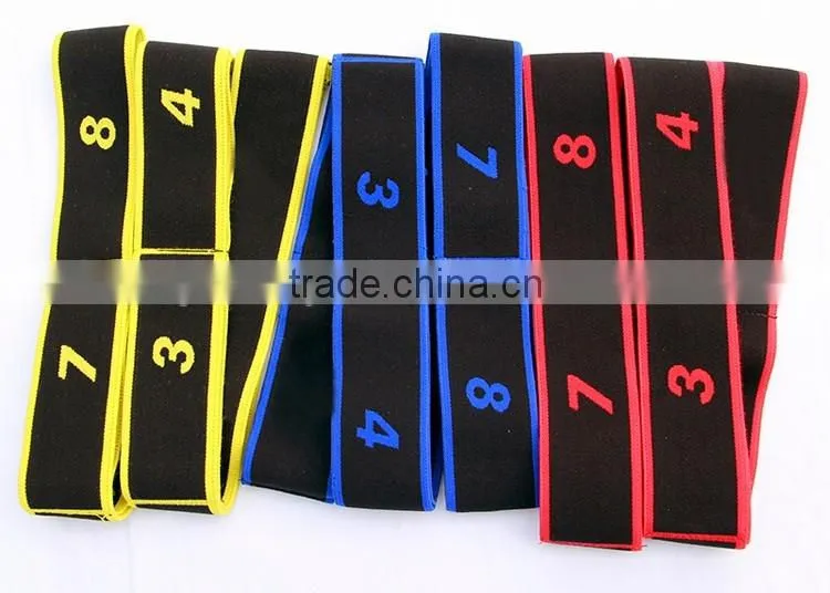 Yoga stretch fabric band, exercise stretch band
