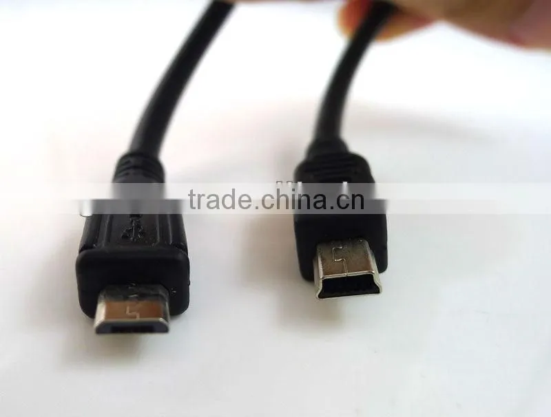 Micro USB Male To Mini USB Male Adapter Converter