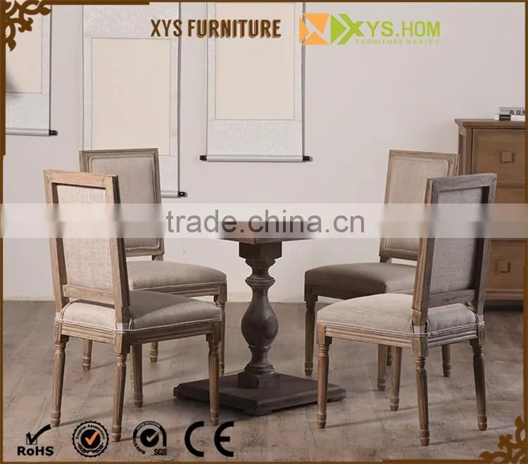 Simple Design Widely Antique Dining Table Set