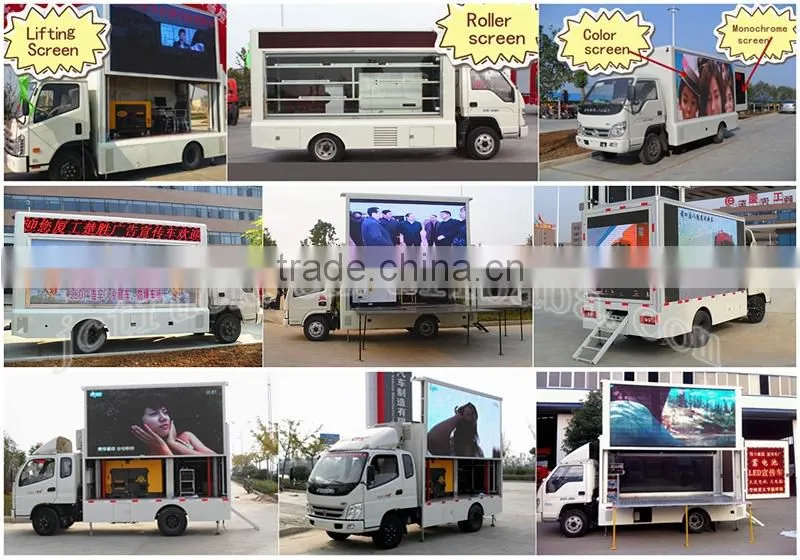 New Condition small size truck mounted LED billboard for sale