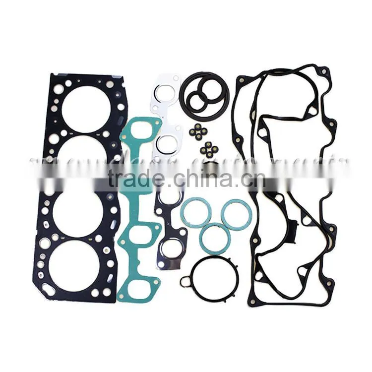 High quality diesel engine overhaul gasket for LANDCRUISER 5L gasket set with head gasket , oil seal ,valve cover gasket