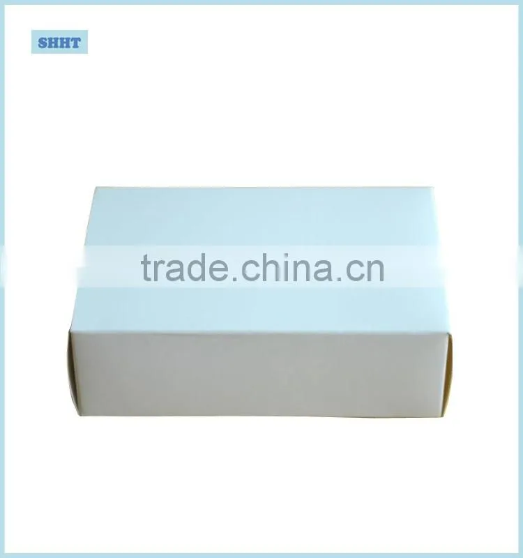folding kraft paper box with window and customized design