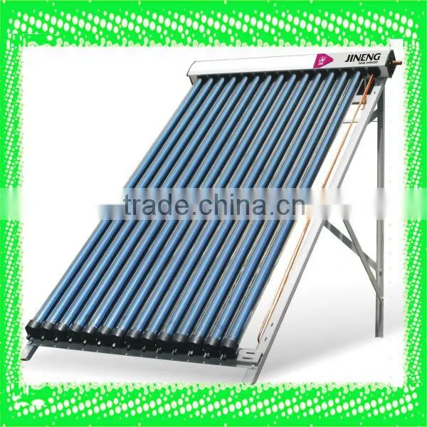 Copper U Tube Pressure Solar Water Heater Collector