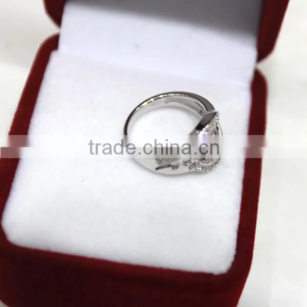 lasted pearl price jewelry price wholesale natural pearl ring real 925 silver ring