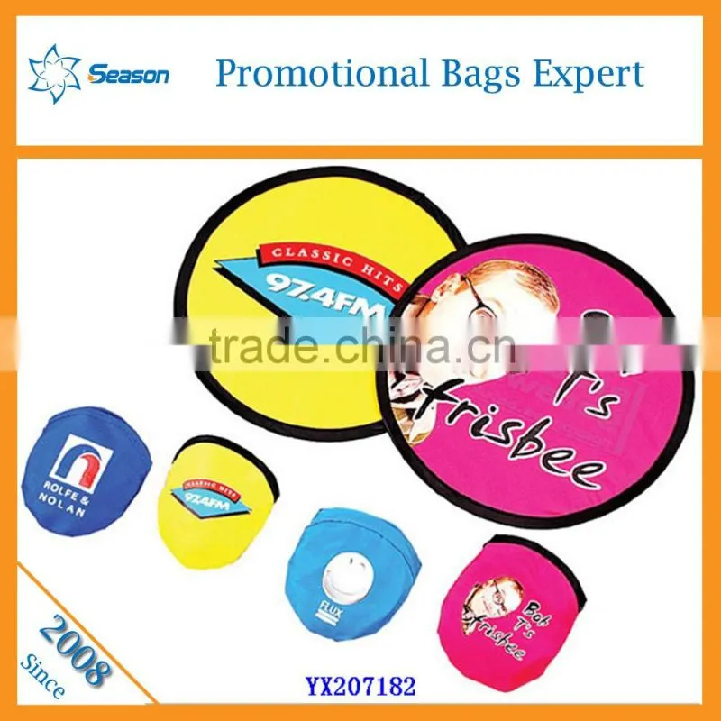 Folding fabric frisbee Folding cloth frisbee Fabric nylon frisbee