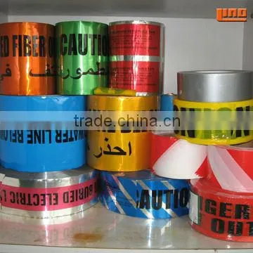 Wonderful PA+PE underground detectable aluminum warning tape