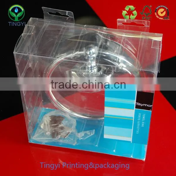 custom printing pet pp pvc boxes wholesale