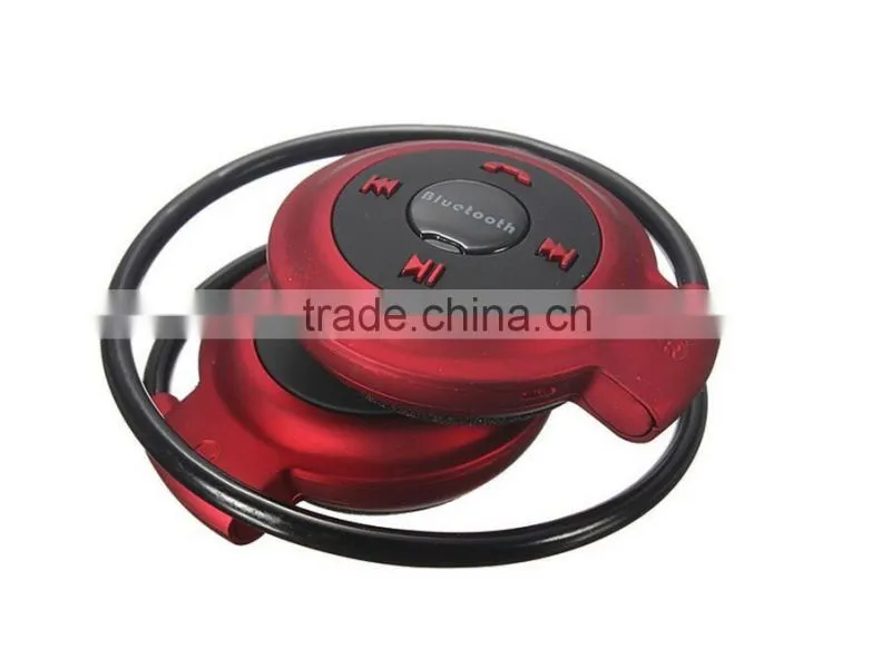 Wireless Headphone New Mini 503 Neckback Sport Bluetooth Handsfree Stereo Headset Earphone TF Card Slot+FM Radio