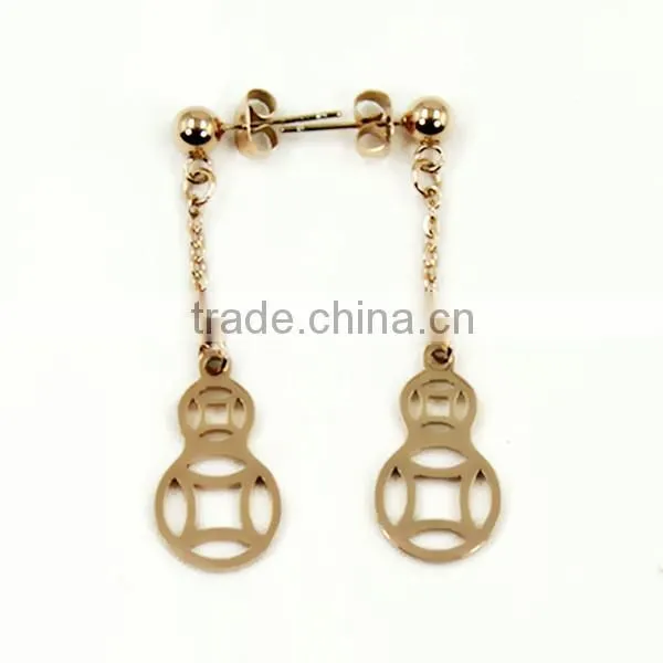 fad heart earrings,stainless steel pendant EARRING