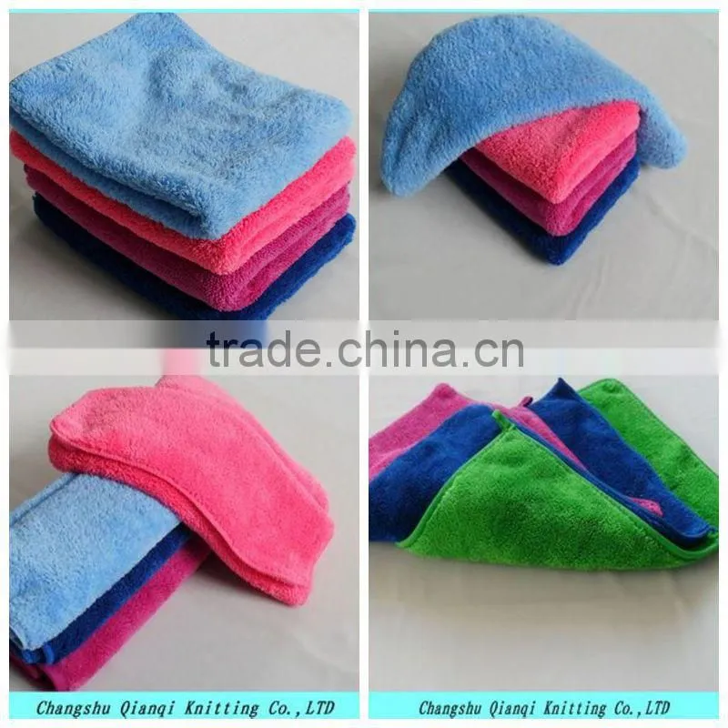 100% polyester plush fleece fabric