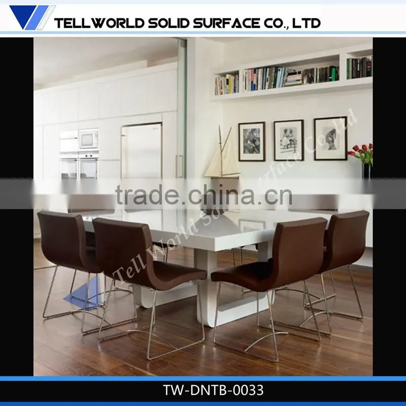 modern italian dining room furniture aritificial stone dining table