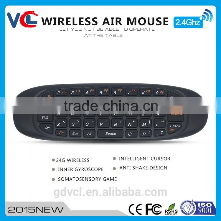 Flying Air Mouse Remote Control 2.4G Wireless Keyboards 2.4G air mouse
