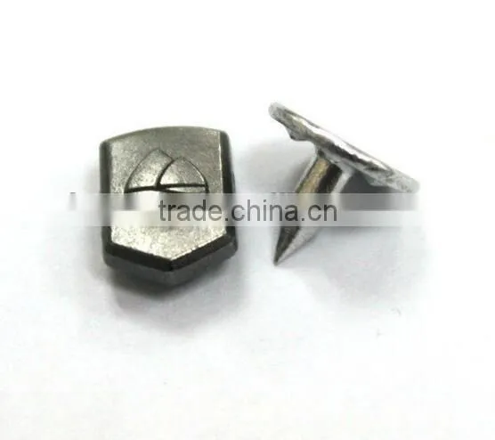 9.5mm shield Metal rivet for garment/jeans