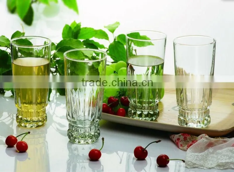 sprayed glass cola mug for decoration