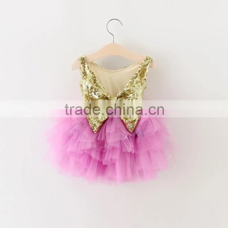 Children Frock Model Baby Girl Wedding Dress Designer One Piece Party Dress