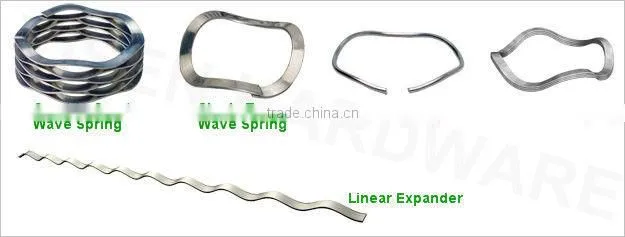 wave spring of different material