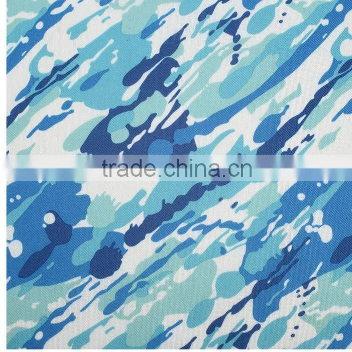 100% polyester pu coated design waterproof shoe material fabric