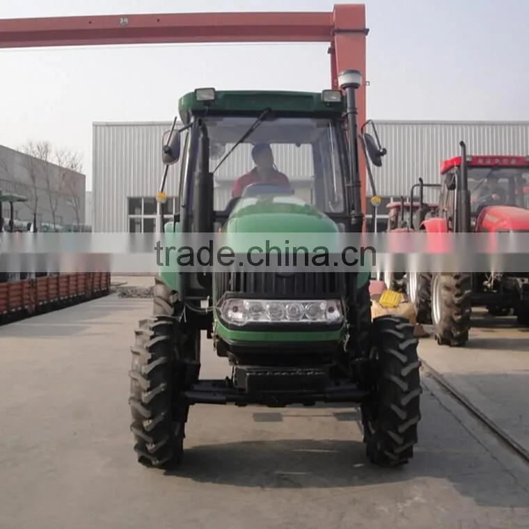 2016 Hot selling 55HP Air conditioning cabin farm tractor with ISO CE PVOC COC certificate