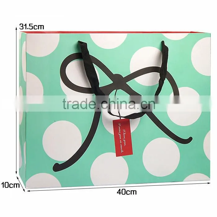 Simple Print Paper Shopping Bag