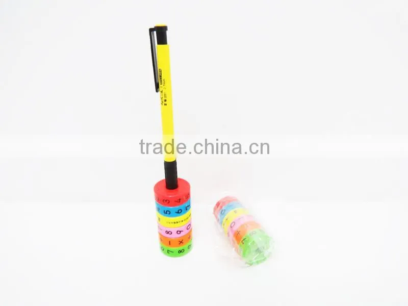 2015 Best quality 6pcs in 1 plastic magnetic toy promotional item