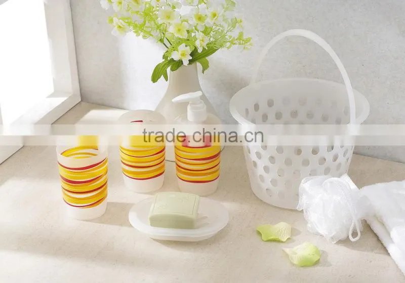 fashion PS Bath tools set , new design luxury home use set