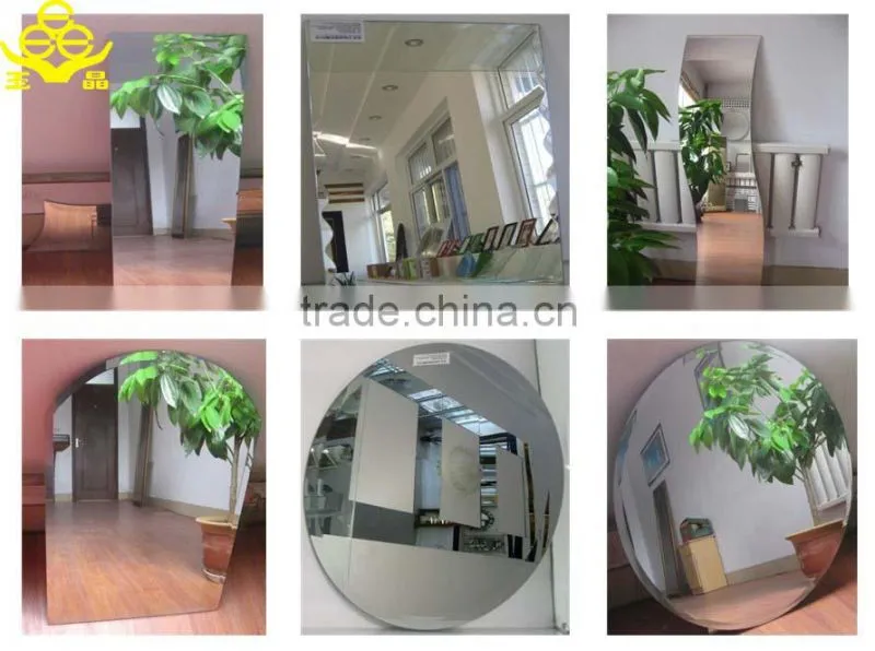 Decorative wall mirrors with CE ISO TUV INTERTEK